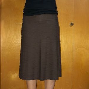 GRW BROWN SKIRT